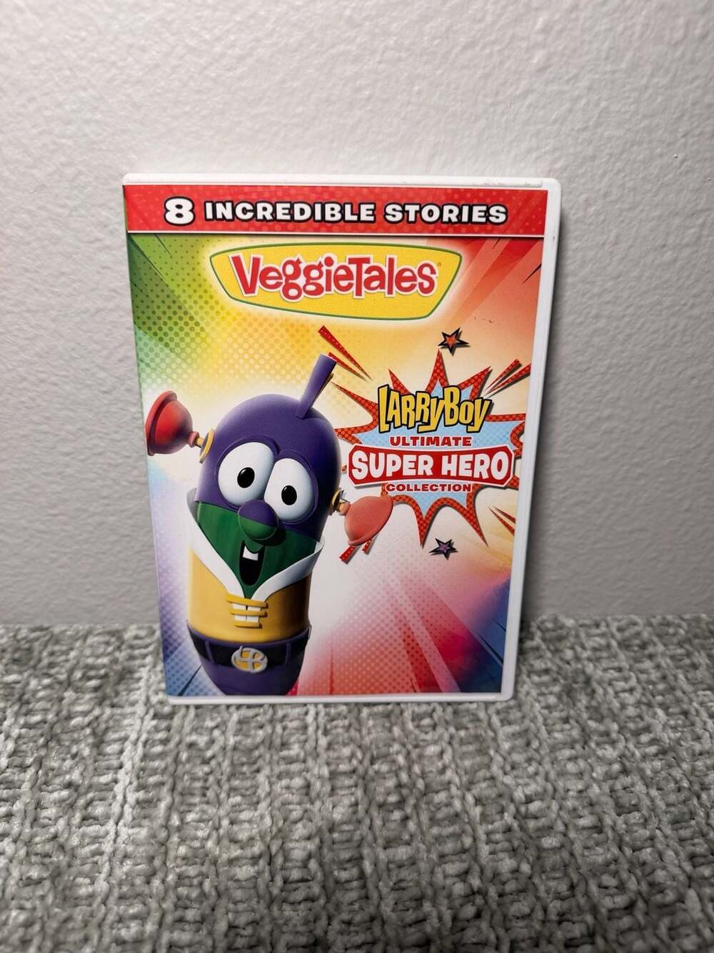 VeggieTales LarryBoy Ultimate Super Hero Collection DVD (8 Stories)